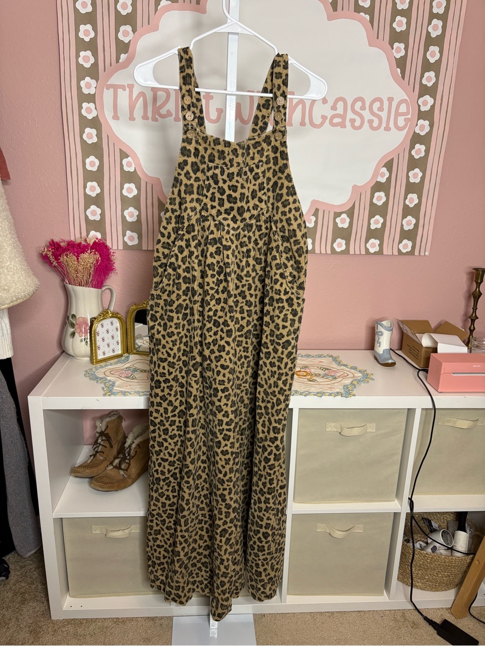 BiBi Leopard Print Wide-Leg Jumpsuit - Brown - Picture 2 of 6
